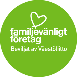 Familjevänligt företag, beviljat av Väestöliitto